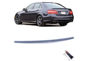 Achterspoiler - Mercedes E W212 Sedan - Sport Optiek - Inclusief Elch Pro P1lijm