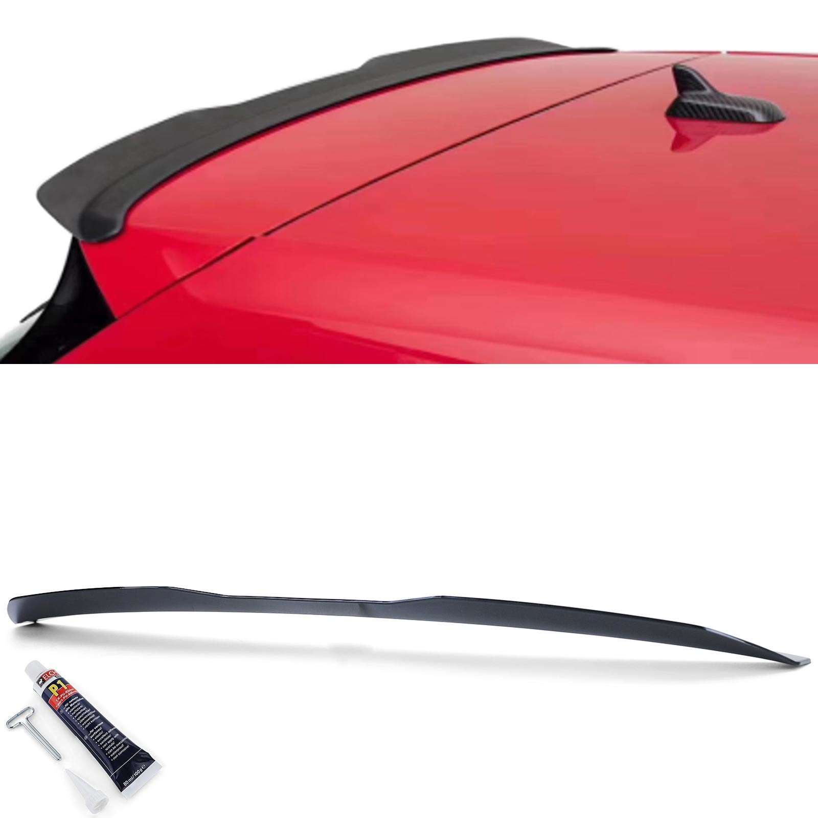 Achterspoiler - VW Golf 7 Sedan - Sport Optiek - Glanzend Zwart