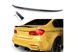 Achterspoiler - BMW 3 Serie F30 F80 M3 - Sportieve carbon-look - Inclusief Elch Pro P1