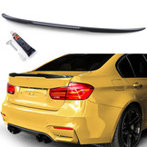 Achterspoiler - BMW 3 Serie F30 F80 M3 - Sportieve carbon-look - Inclusief Elch Pro P1