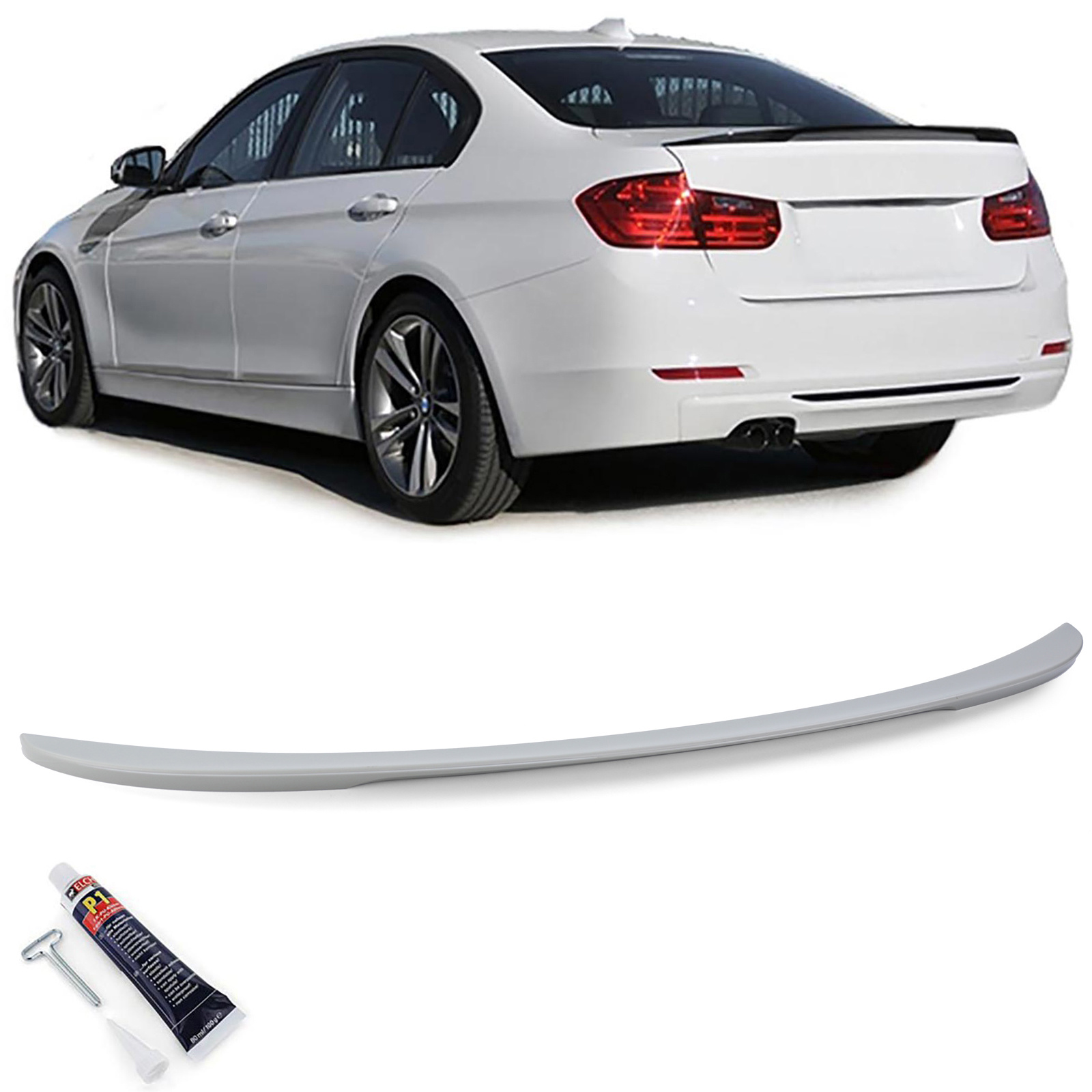 Achterspoiler - BMW 3 Serie F30 11-19 - Sport Optic - Met ABE