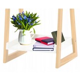 Kast - sieradenkast - met een staande spiegel - wit