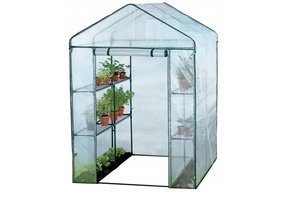 Garden Line - tuinkas - gesloten met een rits - 140x140x200 cm