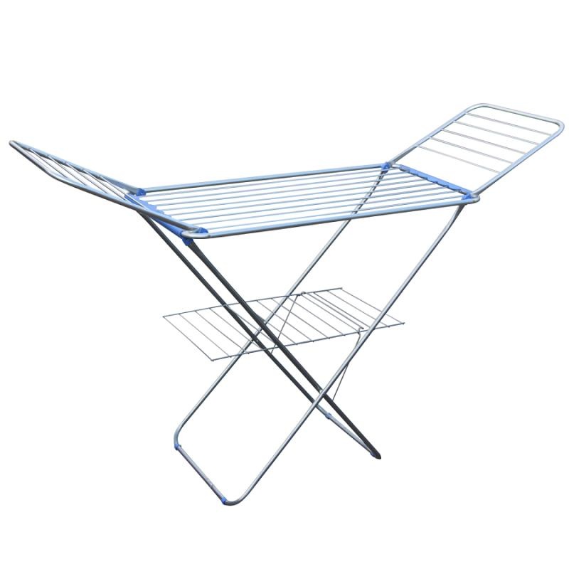 Wasrek - ruimtebesparend - opvouwbaar - 176x55x110 cm