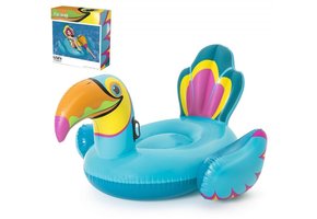 Bestway - floatie - toekan - 207x150 cm - blauw