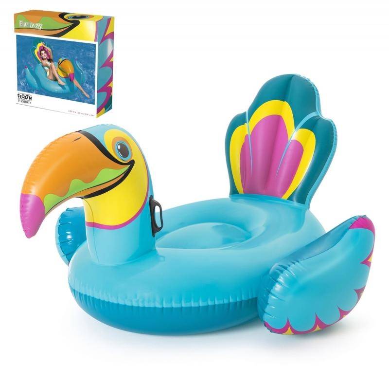 Bestway - floatie - toekan - 207x150 cm - blauw