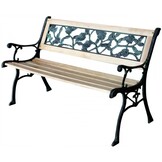 Garden Line - tuinbank - natuurlijk hout - 122x73x54 cm