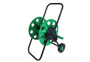 Garden Line - tuinslang haspel - kunststof metaal - groen