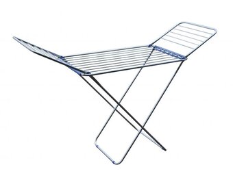 Wasrek - ruimtebesparend - opvouwbaar - 176x55x110 cm