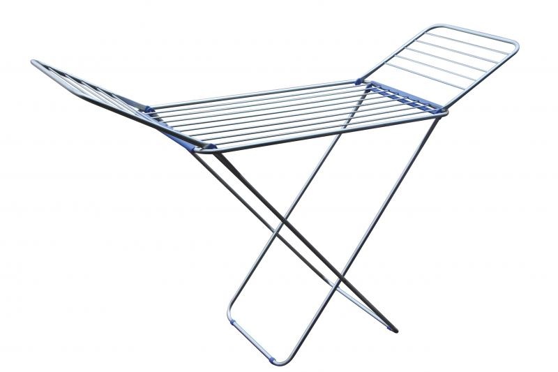 Wasrek - ruimtebesparend - opvouwbaar - 176x55x110 cm