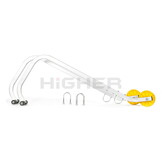 Nokhaak - dakhaak - ladder - universeel - 44x90 cm - aluminium