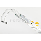 Nokhaak - dakhaak - ladder - universeel - 44x90 cm - aluminium