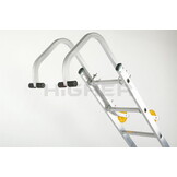 Nokhaak - dakhaak - ladder - universeel - 44x90 cm - aluminium