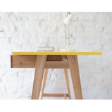 Bureau Luka - Roze essenhout, FSC100% gecertificeerd