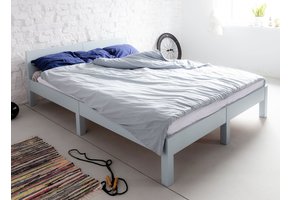 Comfortabele Dabi bed - 160x220cm - Grafiet kleur