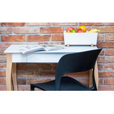 Bureau Lillo - Beukenhouten poten - Zacht blauw - FSC gecertificeerd