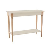 Consoletafel Mamo | Beukenhouten poten | Bruin Beige | FSC gecertificeerd