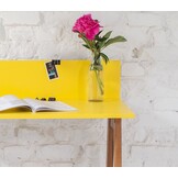 Bureau Luka - Marineblauw, 65x75x50 cm, Essenhout poten, FSC gecertificeerd