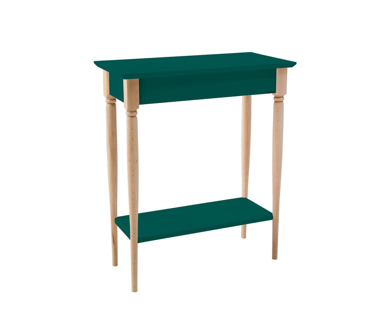 Consoletafel Mamo Zeegroen | Beukenhouten Poten | FSC Gecertificeerd