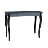 Bureau Lillo - Grafiet, 1 lade, beukenhout & MDF, FSC-gecertificeerd