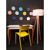 Bureau Lillo | Wit gelakt MDF | Beukenhouten poten | FSC gecertificeerd