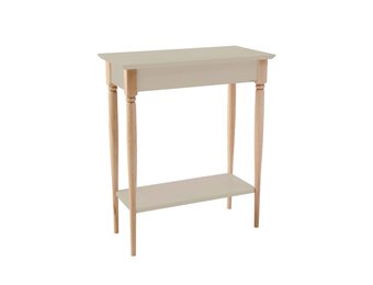 Consoletafel Mamo | Natuurlijk beukenhout poten | Bruin Beige | FSC gecertificeerd