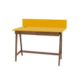 Bureau Luka | 110 cm breed | Essenhout & MDF | Eiken Poten