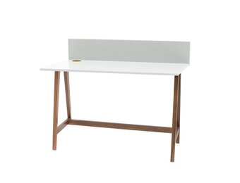 Bureau Luka | Wit | 110cm | Eiken poten