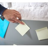 Bureau Luka | 110 cm breed | Eiken poten | Bezemer geel