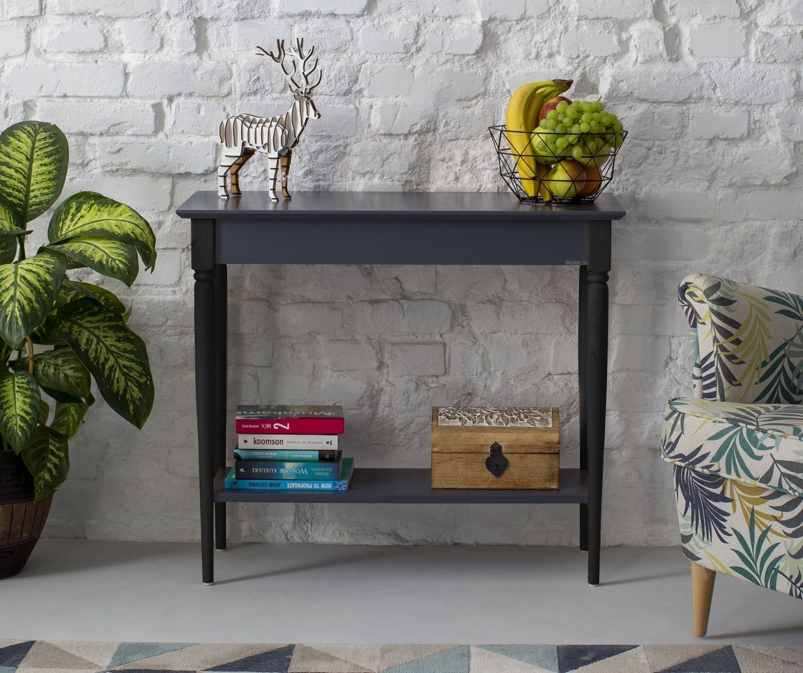 Consoletafel Mamo | Lichtgrijs | Beukenhout & MDF | FSC-certificaat