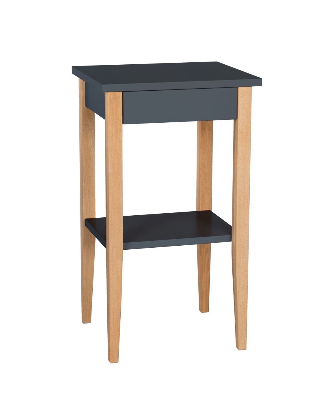 Entlik Nachtkastje | Grafiet | Beukenhout & MDF | FSC gecertificeerd