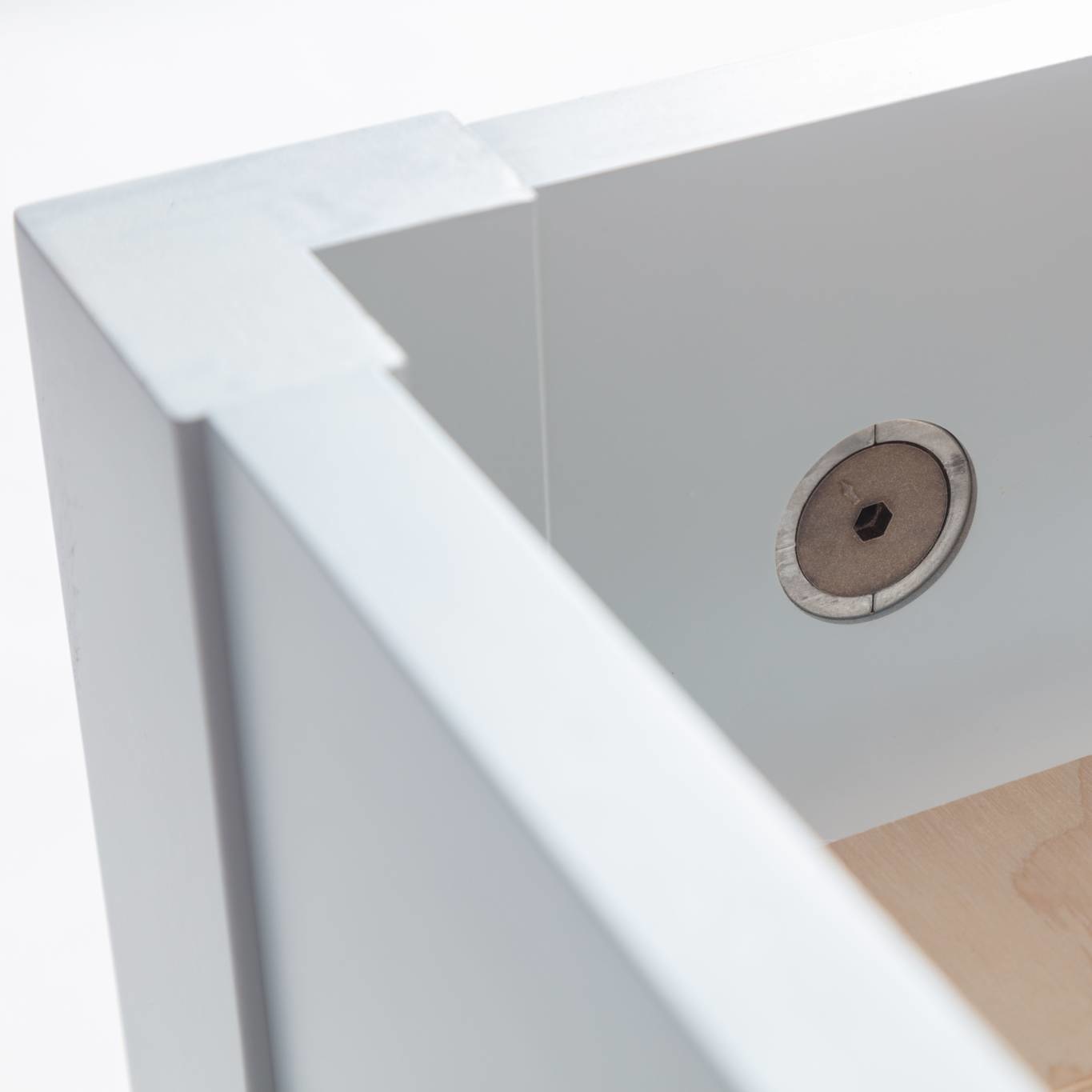 Dabi bed - Antiek Roze, 160x200 cm