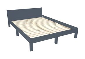 Dabi bed 160x200cm grafiet, FSC-gecertificeerd
