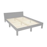 Dabi Bed 160x200cm in Donkergrijs Kleurcode S4502-G met FSC-certificering