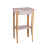 Entlik Nachtkastje - Roze Beukenhout en MDF, FSC gecertificeerd. 40x35x70 cm.