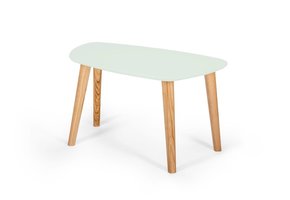 Endocarp Salontafel | Essenhouten Poten | 68x41x40cm