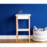 Entlik marineblauw nachtkastje | 40x35x70 cm | FSC beukenhout & MDF