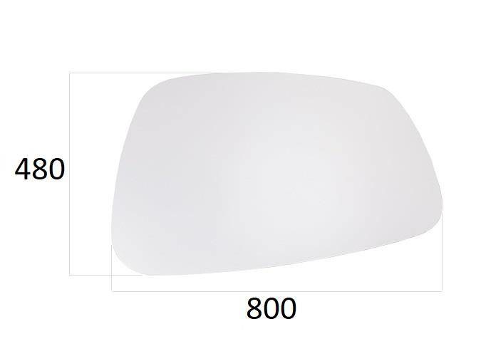 Endocarp Salontafel - Vluchtige Munt, 80x48x40 cm, Essenhout & gelamineerd MDF