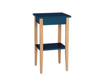 Entlik Nachtkastje 40x35x70 cm in Petrolblauw, FSC100% & FSCMIX gecertificeerd.