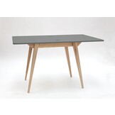 Envelope uitschuifbare eettafel - Donkergrijs, FSC gecertificeerd