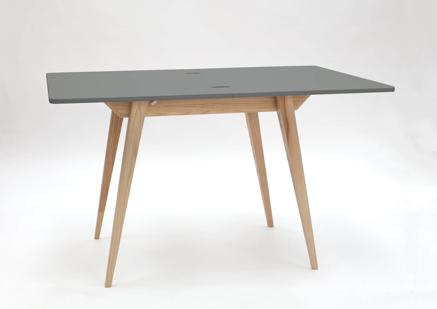 Envelope uitschuifbare eettafel - Donkergrijs, FSC gecertificeerd