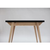 Envelope uitschuifbare eettafel - Donkergrijs, FSC gecertificeerd