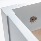 Dabi bed - saliegroen 160x200 cm