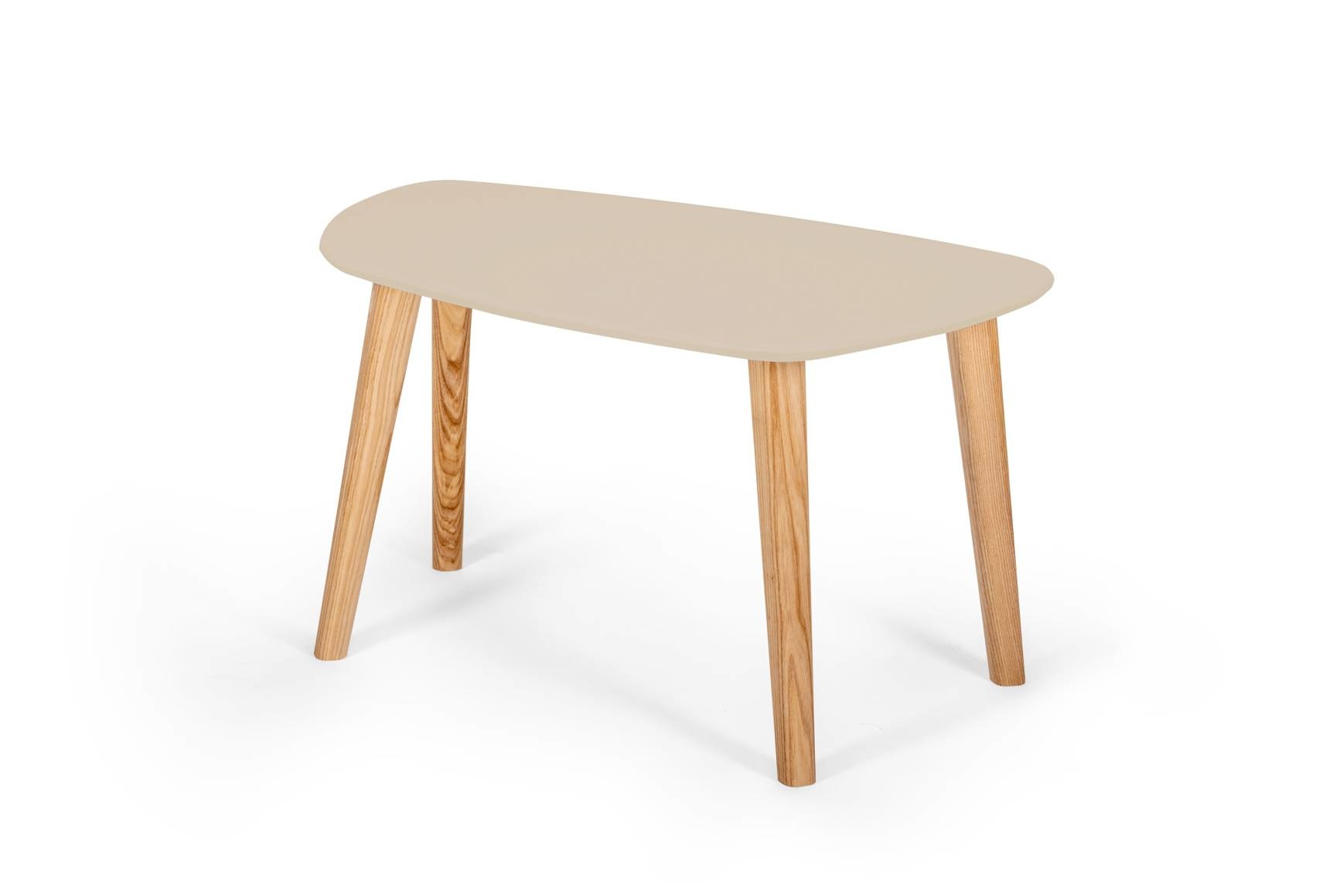 Endocarp Salontafel - Bruin Beige MDF & Essenhout - FSC gecertificeerd