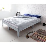Dabi Bed 140x220cm Marineblauw - FSC Gecertificeerd en Halfmat afgewerkt