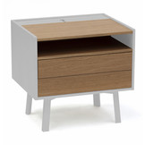Diamond Nachtkastje - Lichtgrijs, 50,6 x 40,1 x 47,6 cm, FSC-Certificering