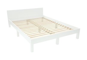 Dabi wit bed, 140x200cm afmeting, FSC gecertificeerd