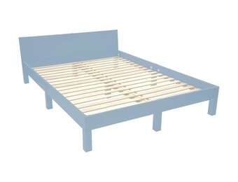 Dabi Bed - 140x200cm - Zacht Blauw (S 3020-B)