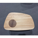 Endocarp Salontafel 80x48cm in Essenhout | FSC100% & FSCMIX Gecertificeerd