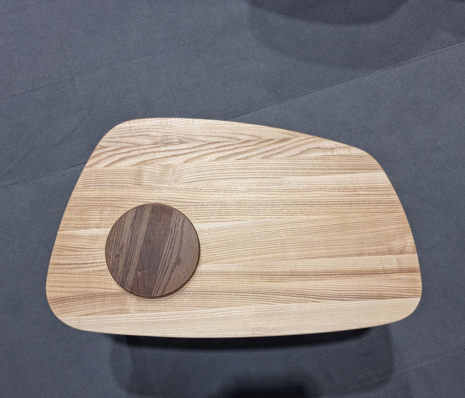 Endocarp Salontafel 80x48cm in Essenhout | FSC100% & FSCMIX Gecertificeerd